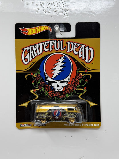 Hot Wheels Grateful Dead Volkswagen T1 Panel Bus 1:64 Diecast Real Riders