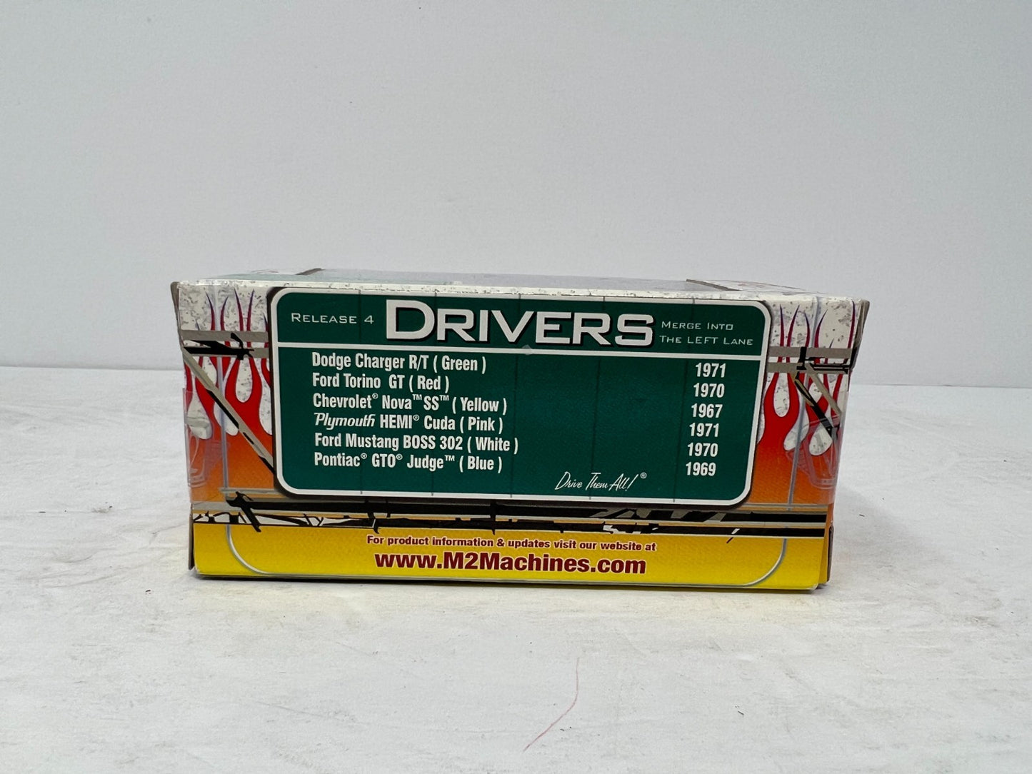 M2 Machines Drivers 1969 Pontiac GTO Judge 1:64 Diecast