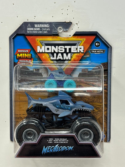 Spin Master Monster Jam Megalodon 1:64 Diecast with Bonus Mini
