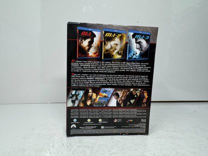 Mission Impossible 1-5 Blu-ray Movie Collection Tom Cruise Action Spy Set