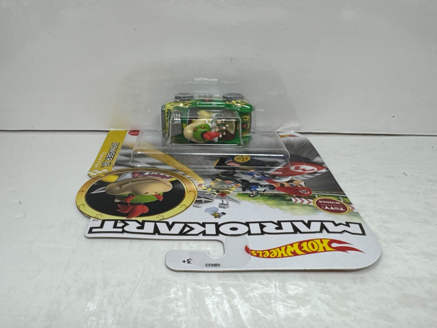 Hot Wheels Mario Kart Bowser Jr Flame Flyer 1:64 Diecast