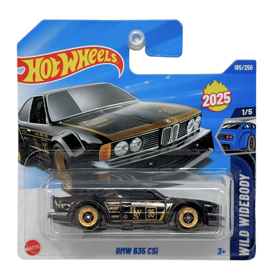Hot Wheels Wild Widebody BMW 635 CSi 1:64 Diecast Short Card