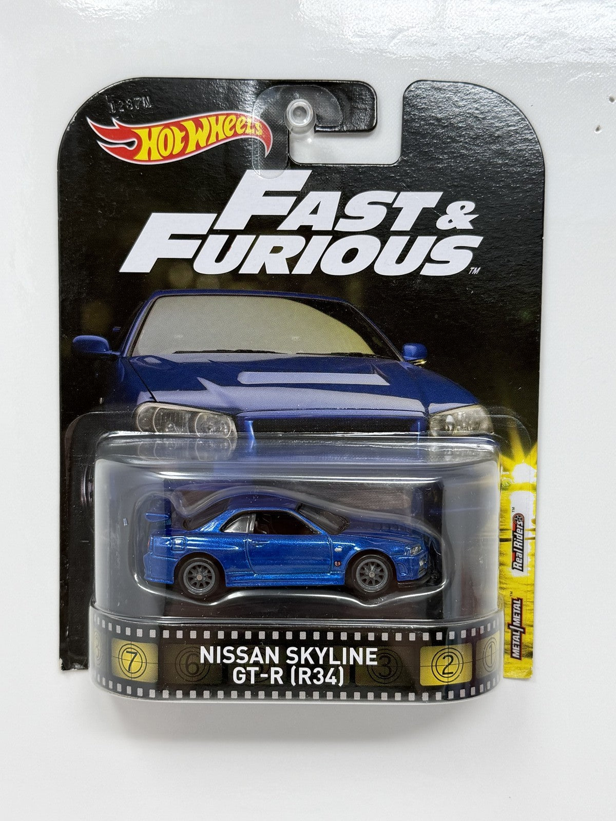 Hot Wheels Retro Entertainment Fast & Furious Nissan Skyline R34 1:64 Diecast