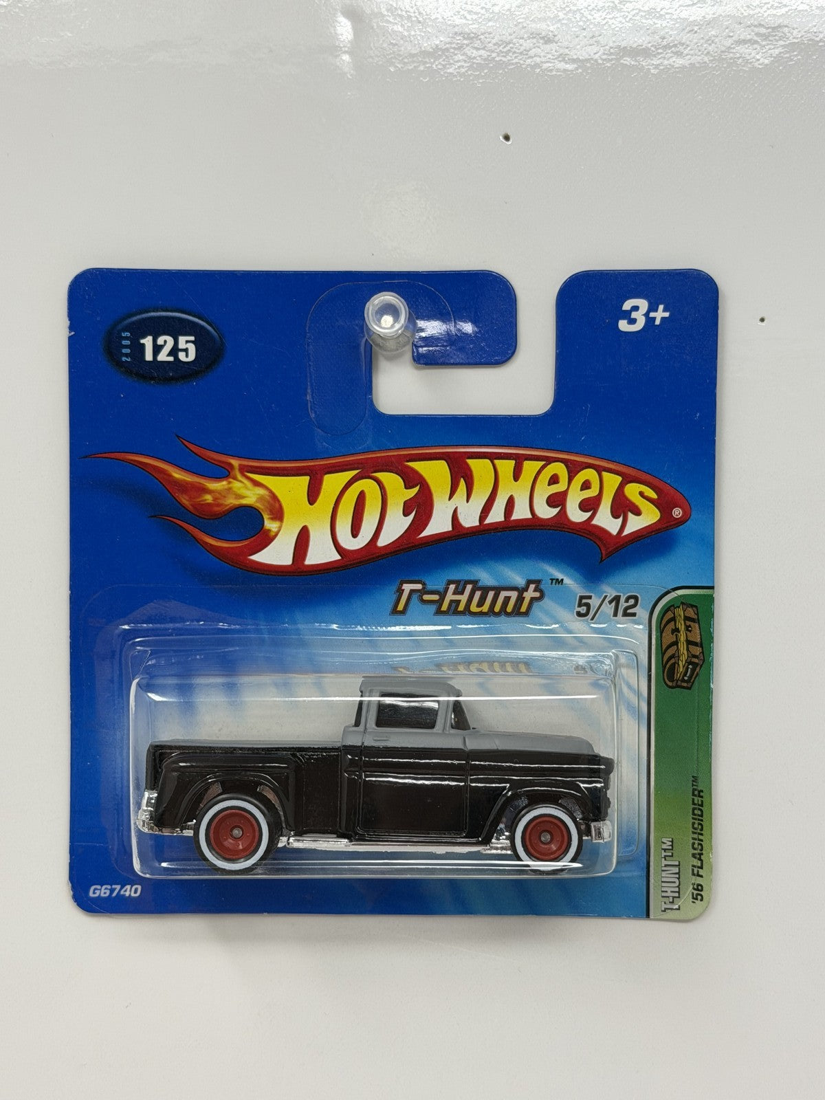 Hot Wheels Treasure Hunt 1956 Flashsider 1:64 Diecast Short Card