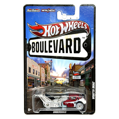 Hot Wheels Boulevard Whatta Drag 1:64 Diecast Real Riders