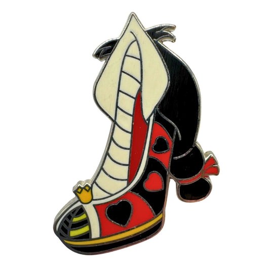 Disney Queen of Hearts Villain Shoes Trading Pin DC1S14
