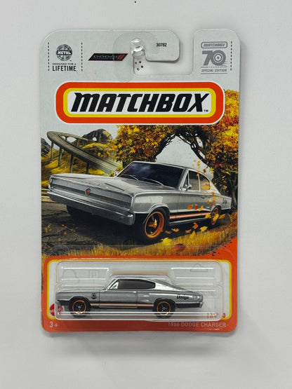 Matchbox 1966 Dodge Charger 1:64 Diecast Silver
