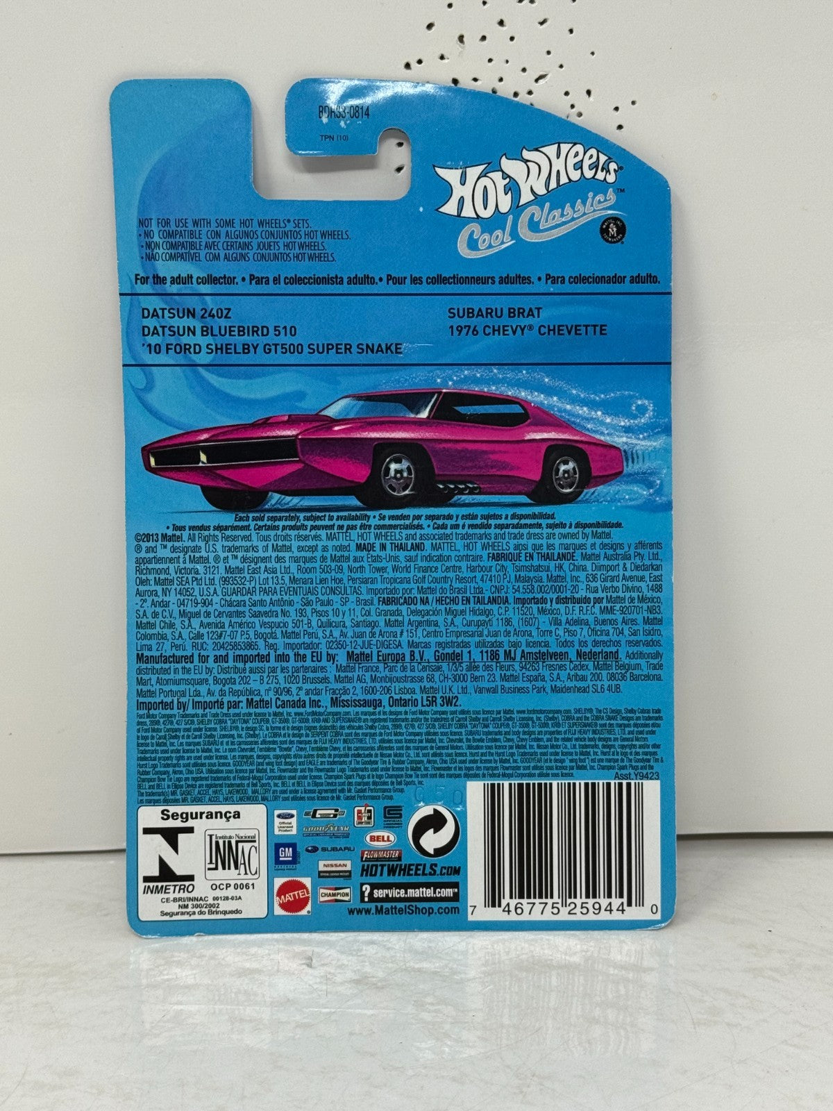 Hot Wheels Cool Classics Datsun Bluebird 510 1:64 Diecast