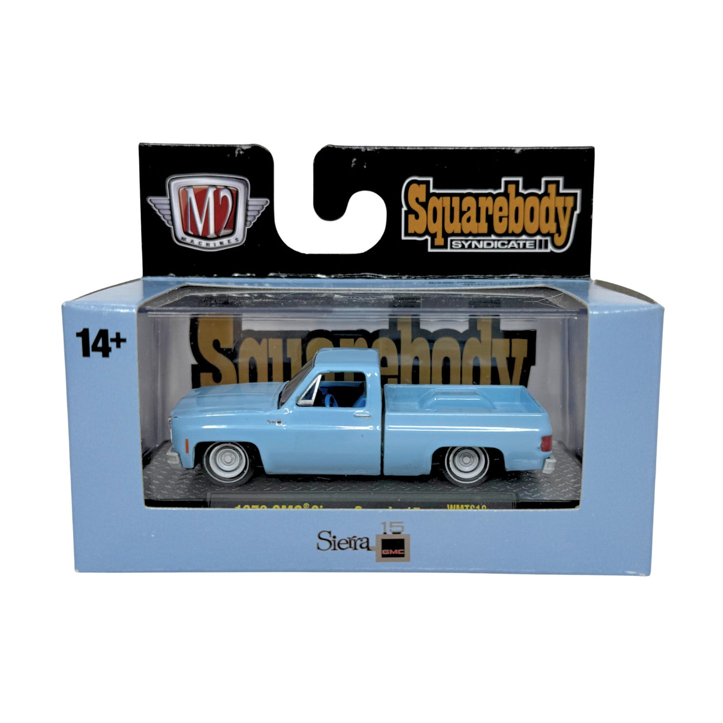 M2 Machines Squarebody Syndicate 1978 GMC Sierra Grande 15 1:64 Diecast
