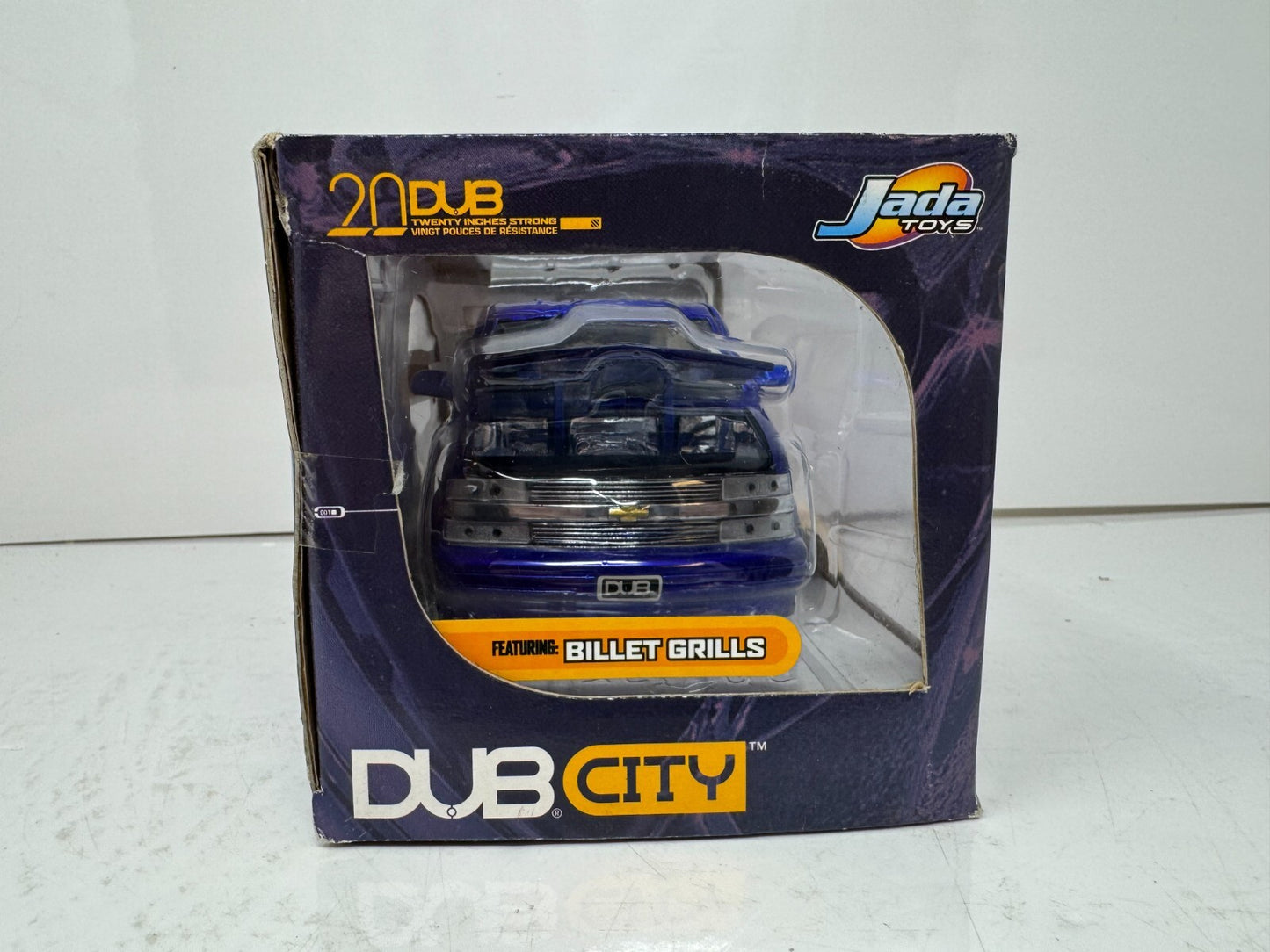 Jada Dub City 2001 Chevy Astro Van 1:24 Diecast KMC Wheels 20 Inch SS Rims