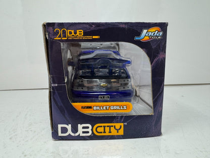 Jada Dub City 2001 Chevy Astro Van 1:24 Diecast KMC Wheels 20 Inch SS Rims