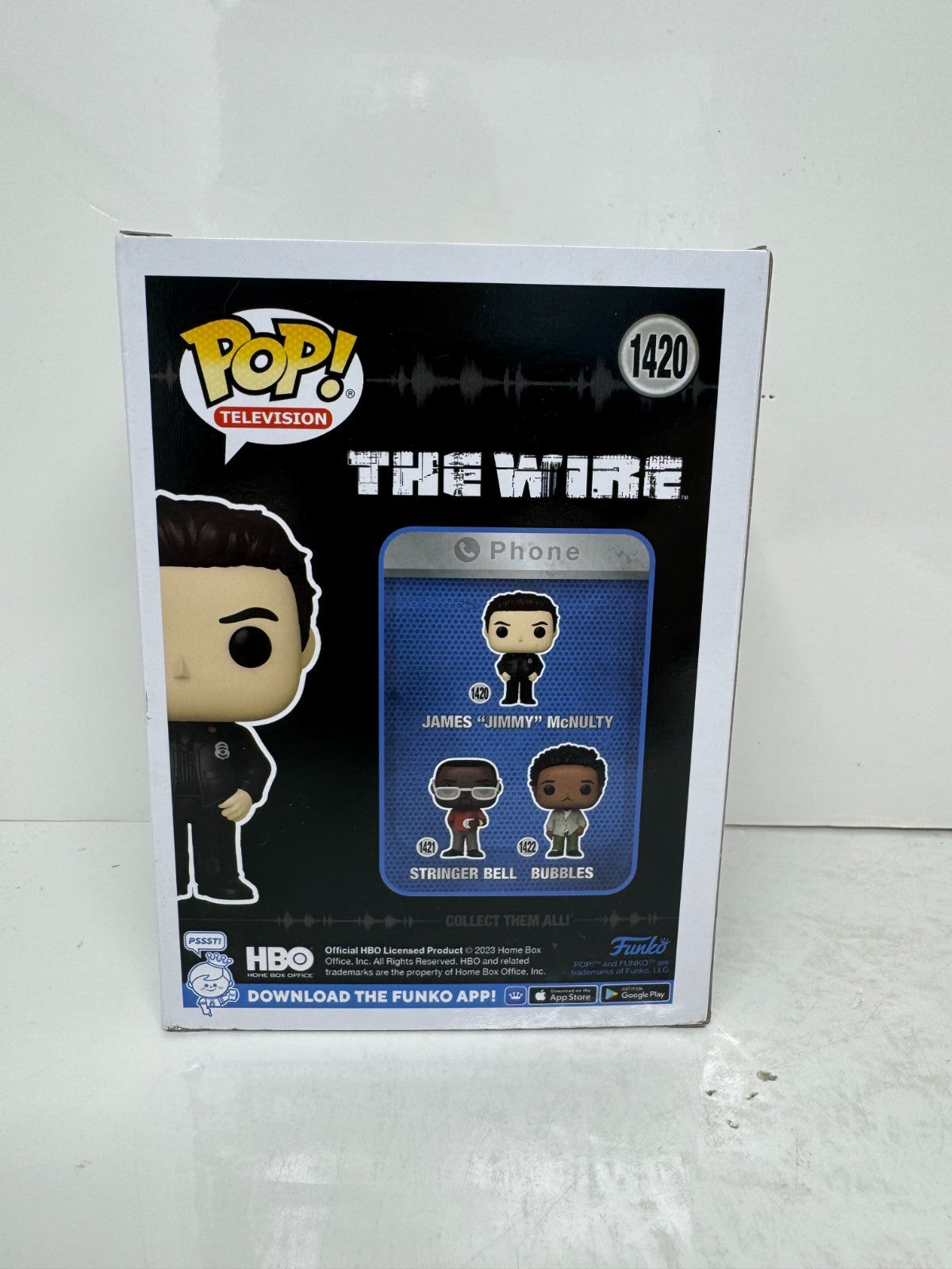 Funko Pop! Television The Wire Jimmy McNulty #1420 TV Vinyl Figure HBO Detective