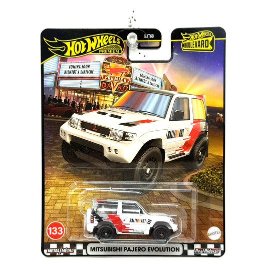Hot Wheels Premium Boulevard #133 Mitsubishi Pajero Evolution 1:64 Diecast