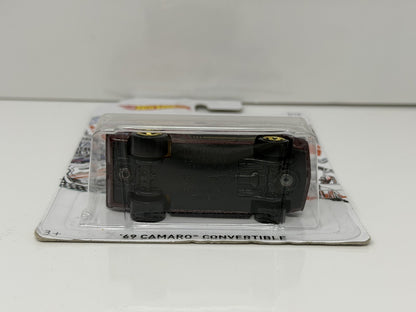 Hot Wheels 50th Camaro 1969 Chevrolet Camaro Convertible 1:64 Diecast Maroon