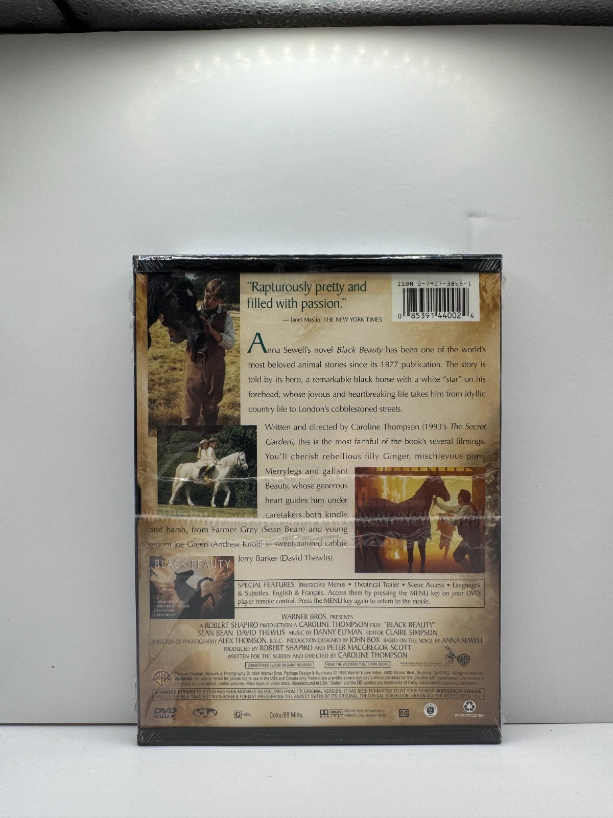 Black Beauty (DVD) Sean Bean Family Sealed