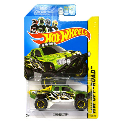 Hot Wheels Super Treasure Hunt Sandblaster Hot Trucks 1:64 Diecast STH