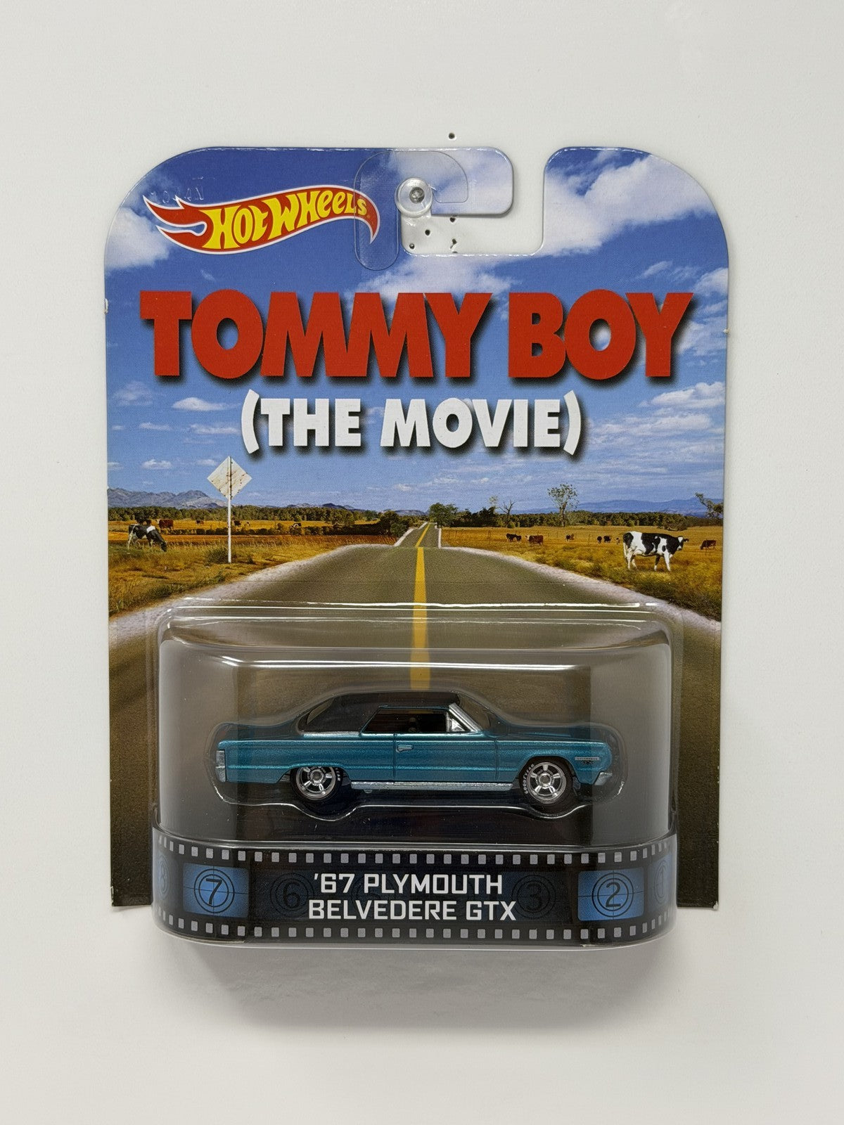 Hot Wheels Retro Entertainment Tommy Boy 1967 Plymouth GTX 1:64 Diecast Blue