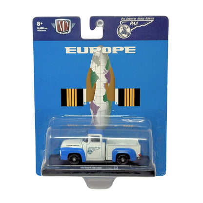 M2 Machines Europe 1956 Ford F-100 Truck 1:64 Diecast