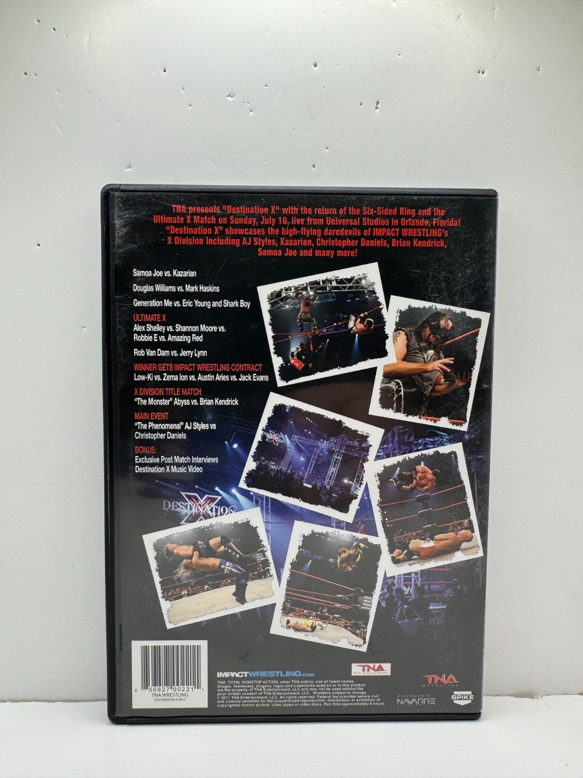 TNA Destination X 2011 (DVD) TNA Wrestling