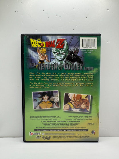 Dragon Ball Z The Return of Cooler (DVD) DBZ Anime
