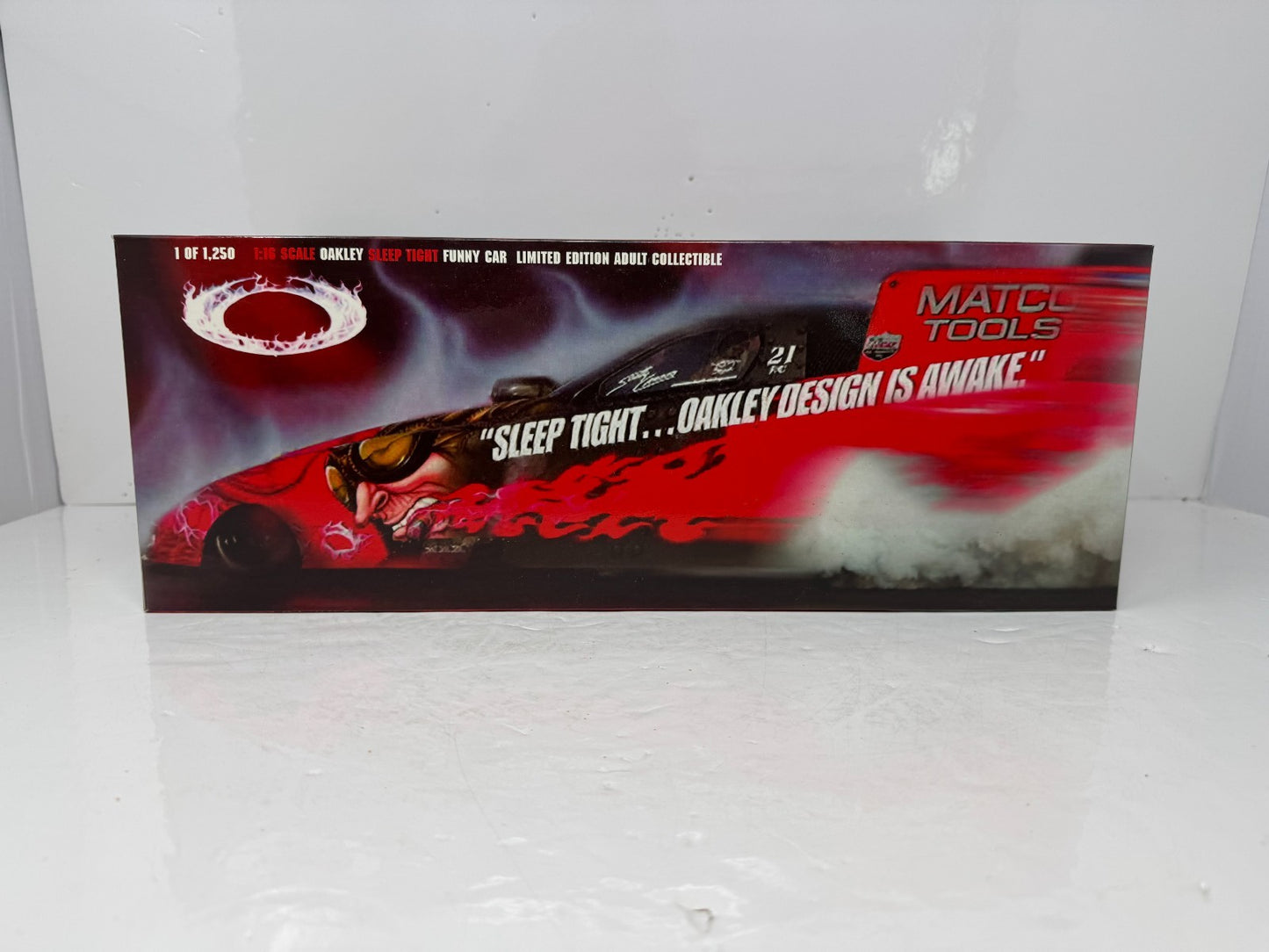 Milestone Scotty Cannon NHRA Oakley Sleep Tight Firebird Funny Car 1:16 Scale