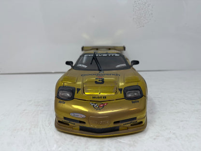 Action Racing #3 Dale Earnhardt GM 2001 Corvette C5R RACED VERSION 1:18 Diecast