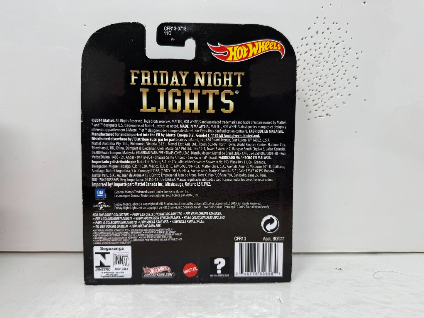 Hot Wheels Friday Night Lights Chevy Silverado Retro Entertainment 1:64 Diecast