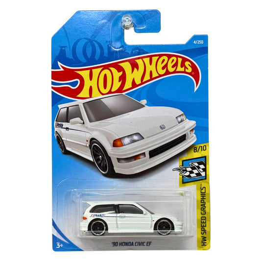 Hot Wheels HW Speed Graphics 1990 Honda Civic EF JDM 1:64 Diecast