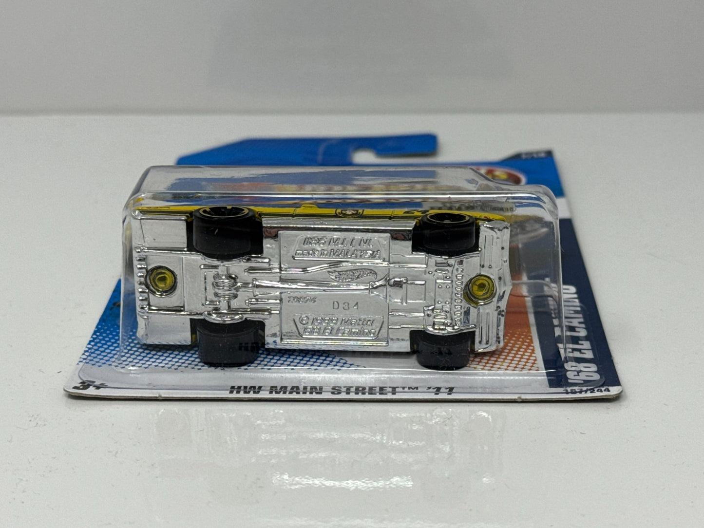 Hot Wheels HW Main Street '11 1968 Chevy El Camino 1:64 Diecast Factory Sealed