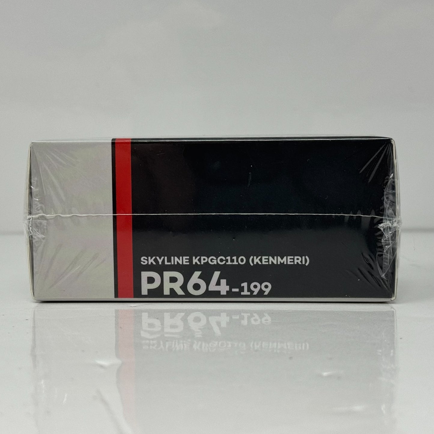 Pop Race PR64 Nissan Skyline KPGC110 Kenmeri Advan Livery 1:64 Diecast