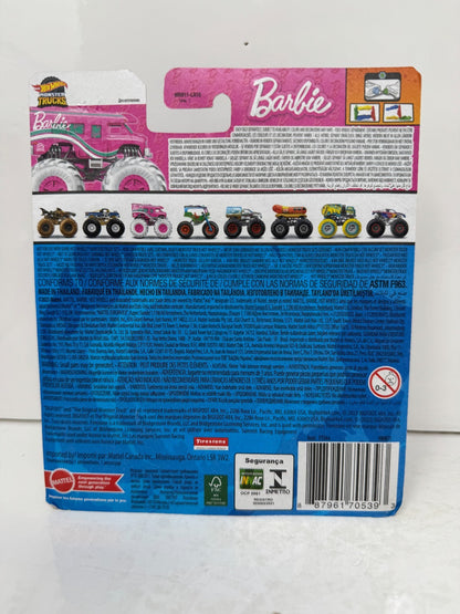 Hot Wheels Monster Trucks Barbie Ultimate Camper 1:64 Diecast