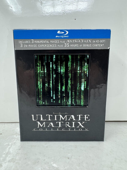 Matrix Ultimate Collection (Blu-ray) Keanu Reeves Sci-Fi Movie Set