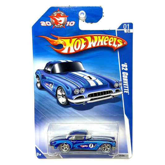 Hot Wheels 2010 Collector Edition 1962 Corvette K-Mart Mail in 1:64 Diecast