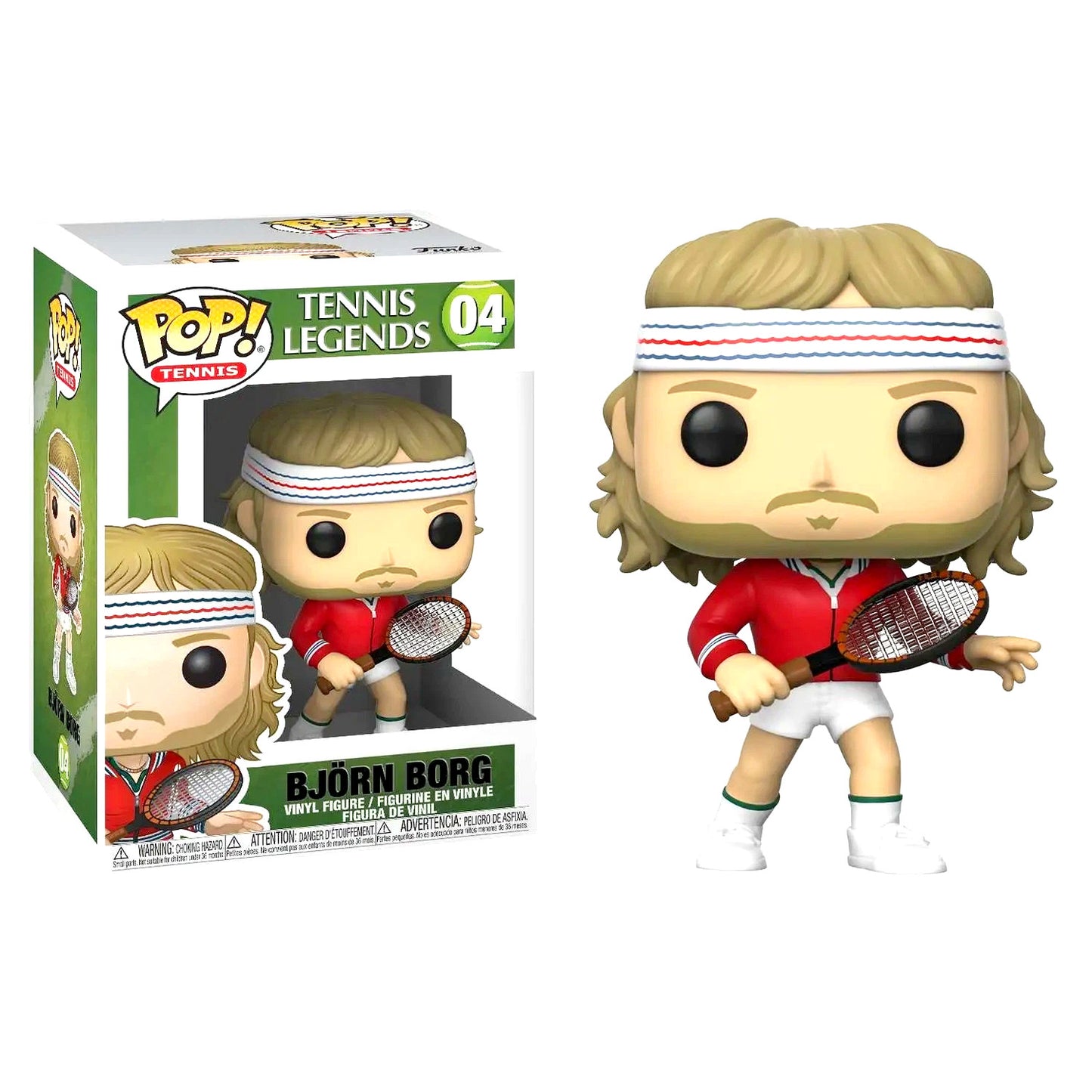 Funko Pop! Tennis Legends #04 Bjorn Borg Vinyl Figure