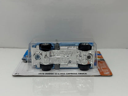 Hot Wheels Hot Trucks 1978 Dodge Li’l Red Express Truck 1:64 Diecast Short Card