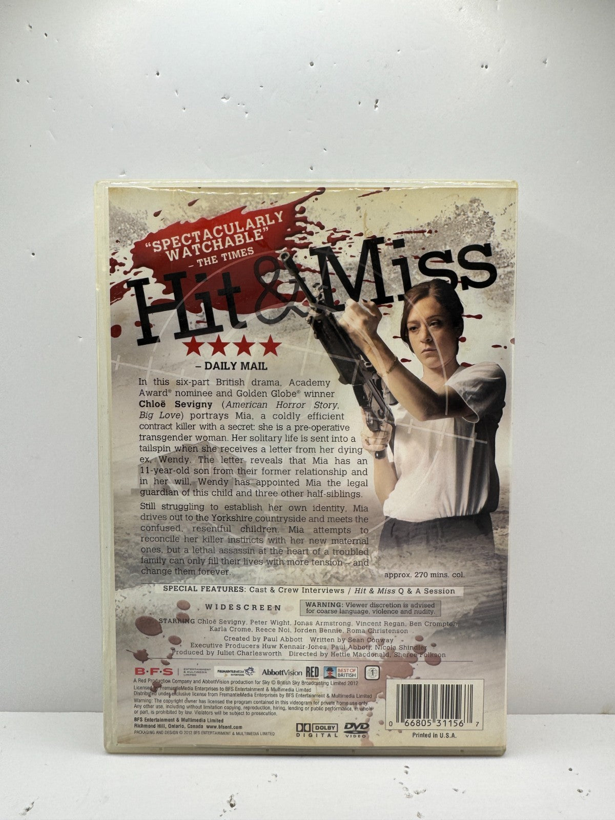 Hit & Miss (DVD) Chloe Sevigny Crime