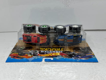 Hot Wheels Monster Trucks Bigfoot vs Snake Bite Demolition Doubles 1:64 Diecast