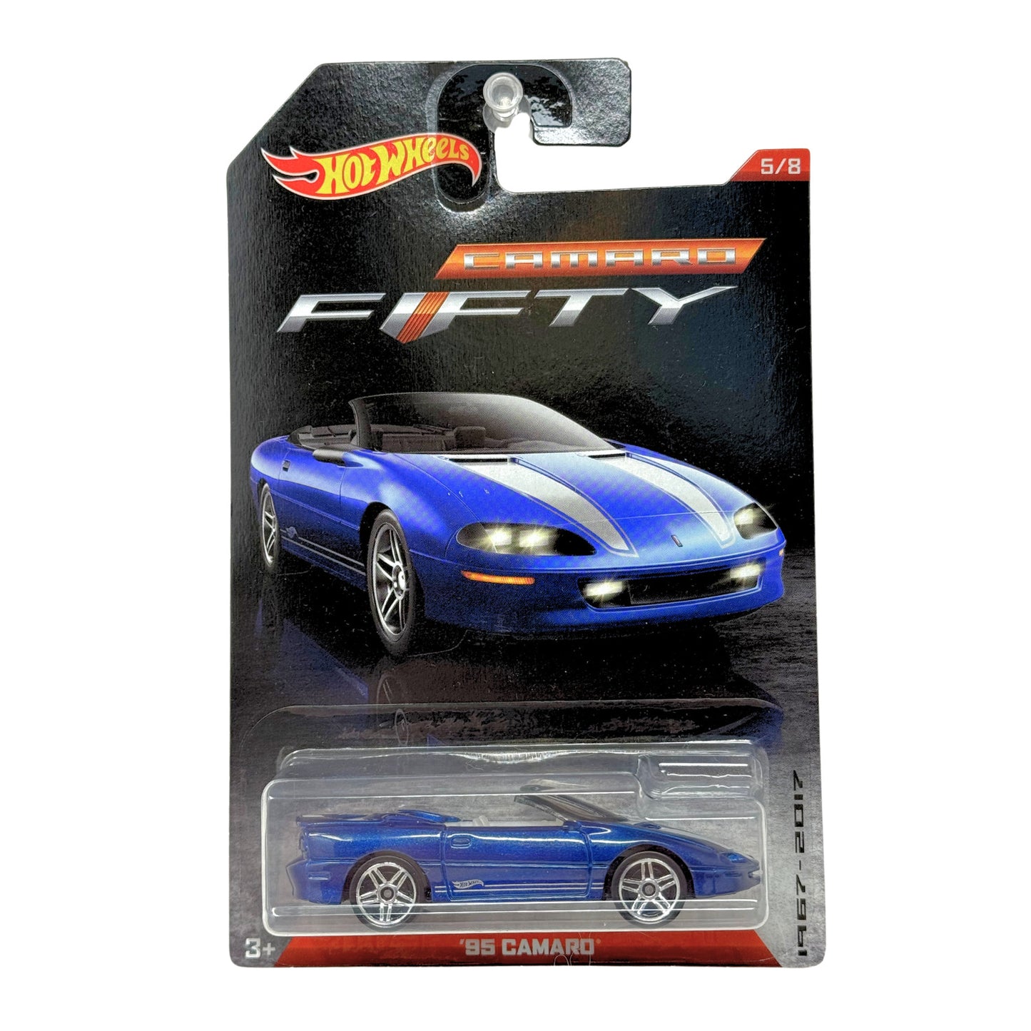 Hot Wheels Camaro Fifty 1995 Chevrolet Camaro Convertible 1:64 Diecast