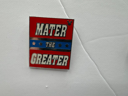 DLR Disney Mater the Greater Mater’s Junkyard Jamboree Signs Trading Pin DC1S19