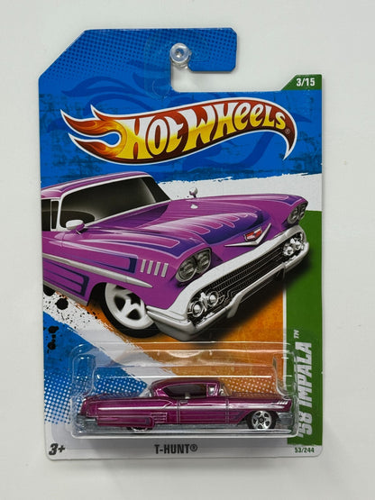 Hot Wheels Treasure Hunt 1958 Chevy Impala 1:64 Diecast