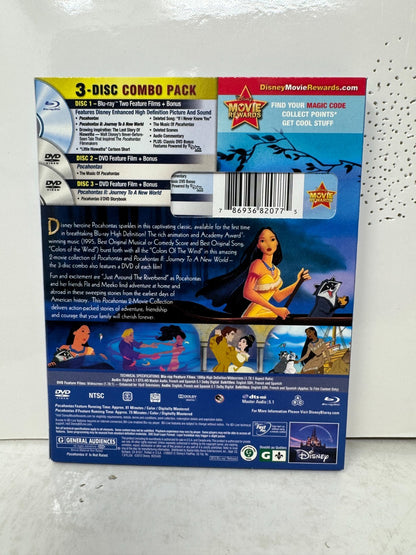 Pocahontas (Blu-ray) Disney Animated 2-Movie Collection Set