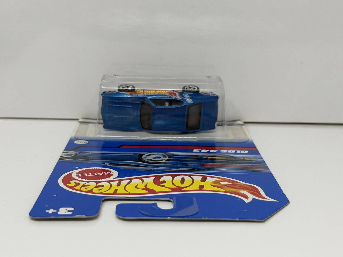 Hot Wheels Oldsmobile 442 1:64 Diecast Blue