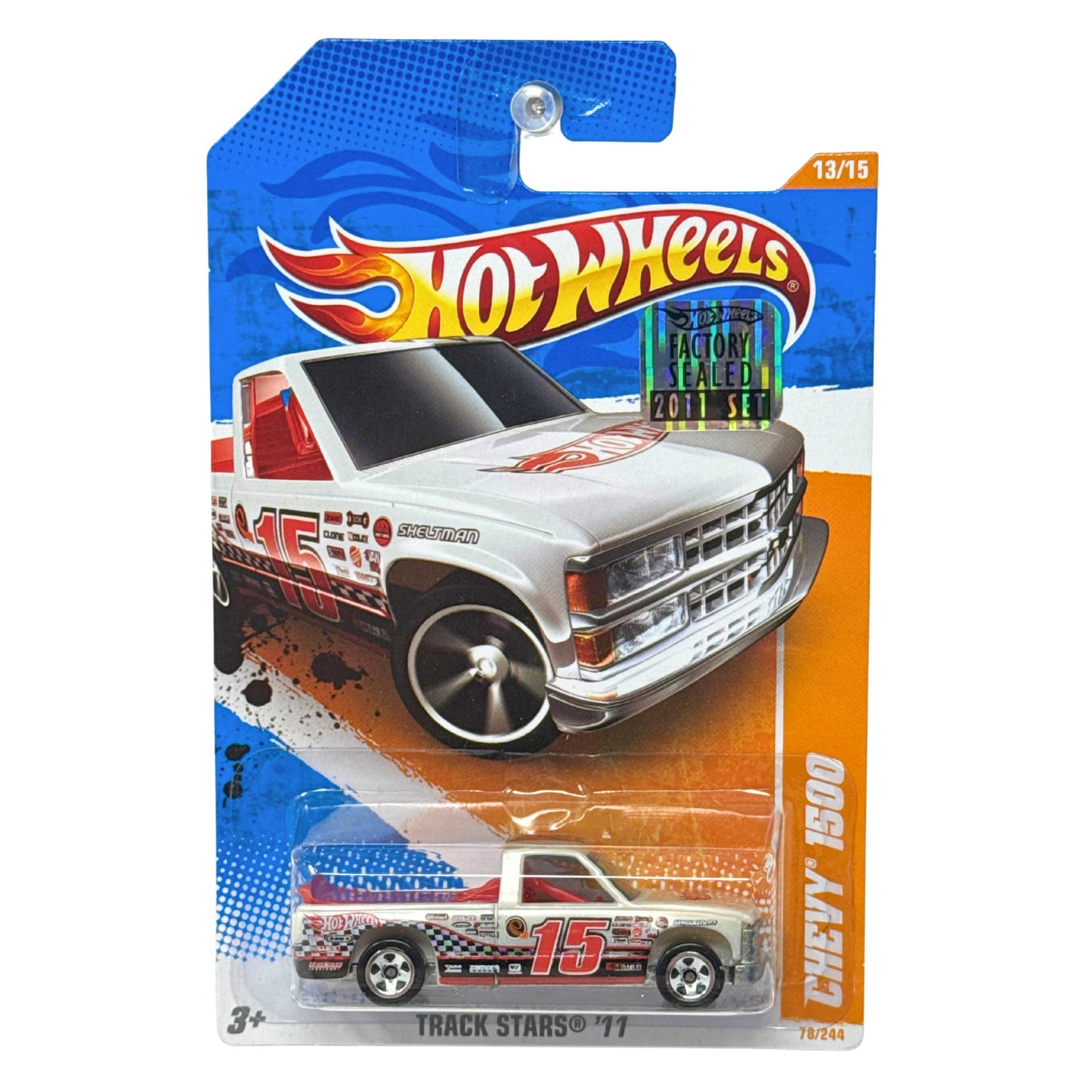Hot Wheels Track Stars '11 Chevy 1500 1:64 Diecast Factory Sealed