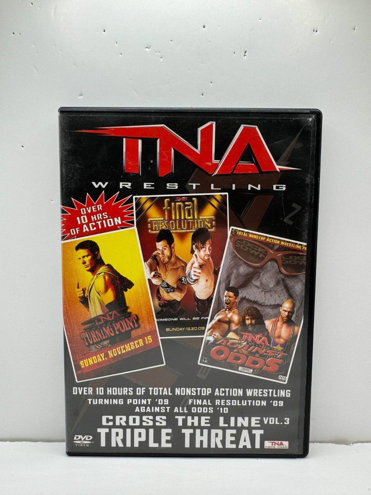 TNA Cross the Line Vol. 3 (DVD) TNA Wrestling V2