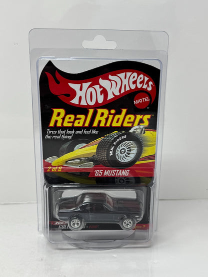 Hot Wheels RLC Red Line Club Real Riders Series 1965 Ford Mustang 1:64 Diecast