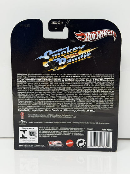 Hot Wheels Retro Entertainment Smokey Bandit 1975 Kenworth W900 1:64 Diecast