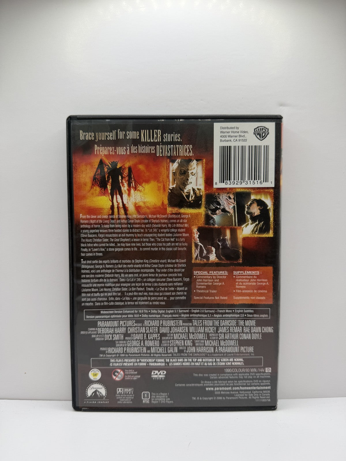 Tales from the Darkside- The Movie (DVD) Horror