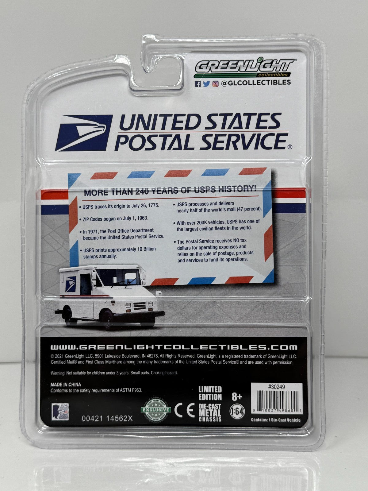 Greenlight USPS LLV 1:64 Diecast
