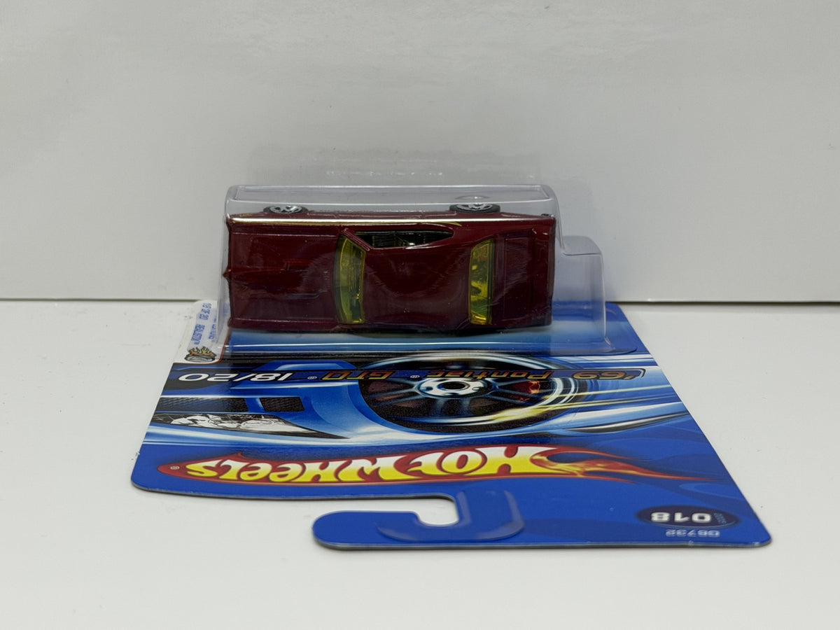 Hot Wheels Realistix 2005 First Editions 1969 Pontiac GTO 1:64 Diecast Maroon