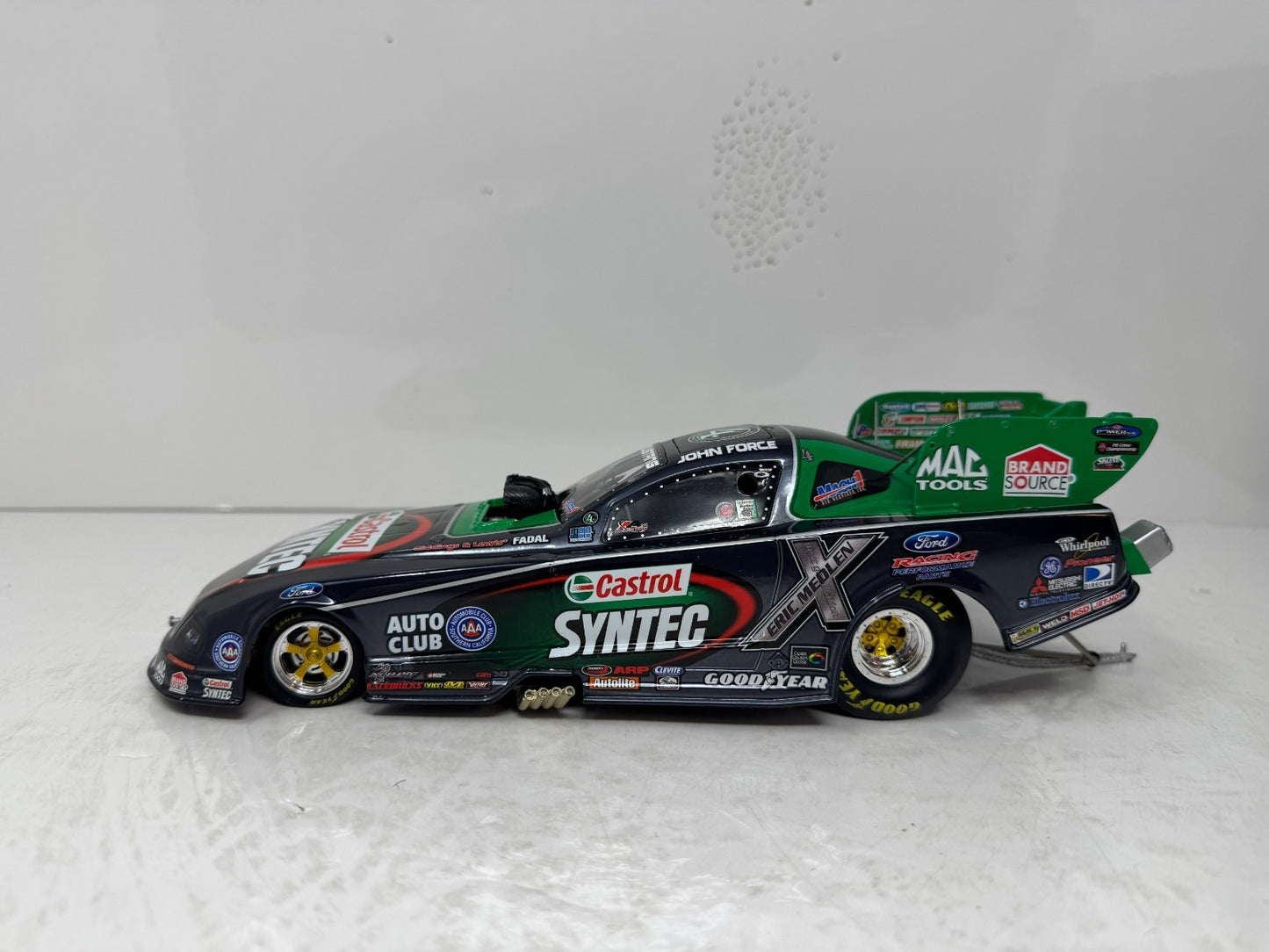 Motorsports Authentics NHRA John Force Castrol Eric Medlen Tribute 1:24 Diecast